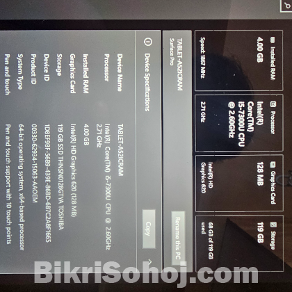 Microsoft Surface Pro 5